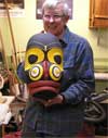 wood mask carving