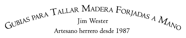 North Bay Forge, maestro artesano herrero hace gubias 
	par tallar madera forjadas a mano, las cuales vienen muy filosas y listas para usarse.  Todas las herramientas son forjadas a 
	mano de acera al alto carbón.