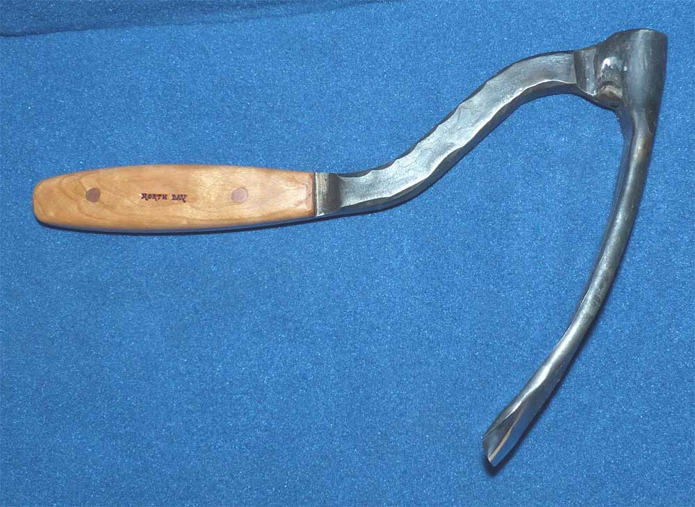 profile of heavy bowl adze