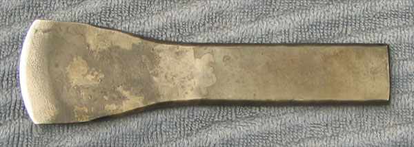 large straight adze iron, pic 2