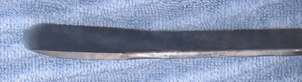 small straight adze iron, pic 3