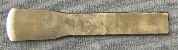 small straight adze iron, pic 2